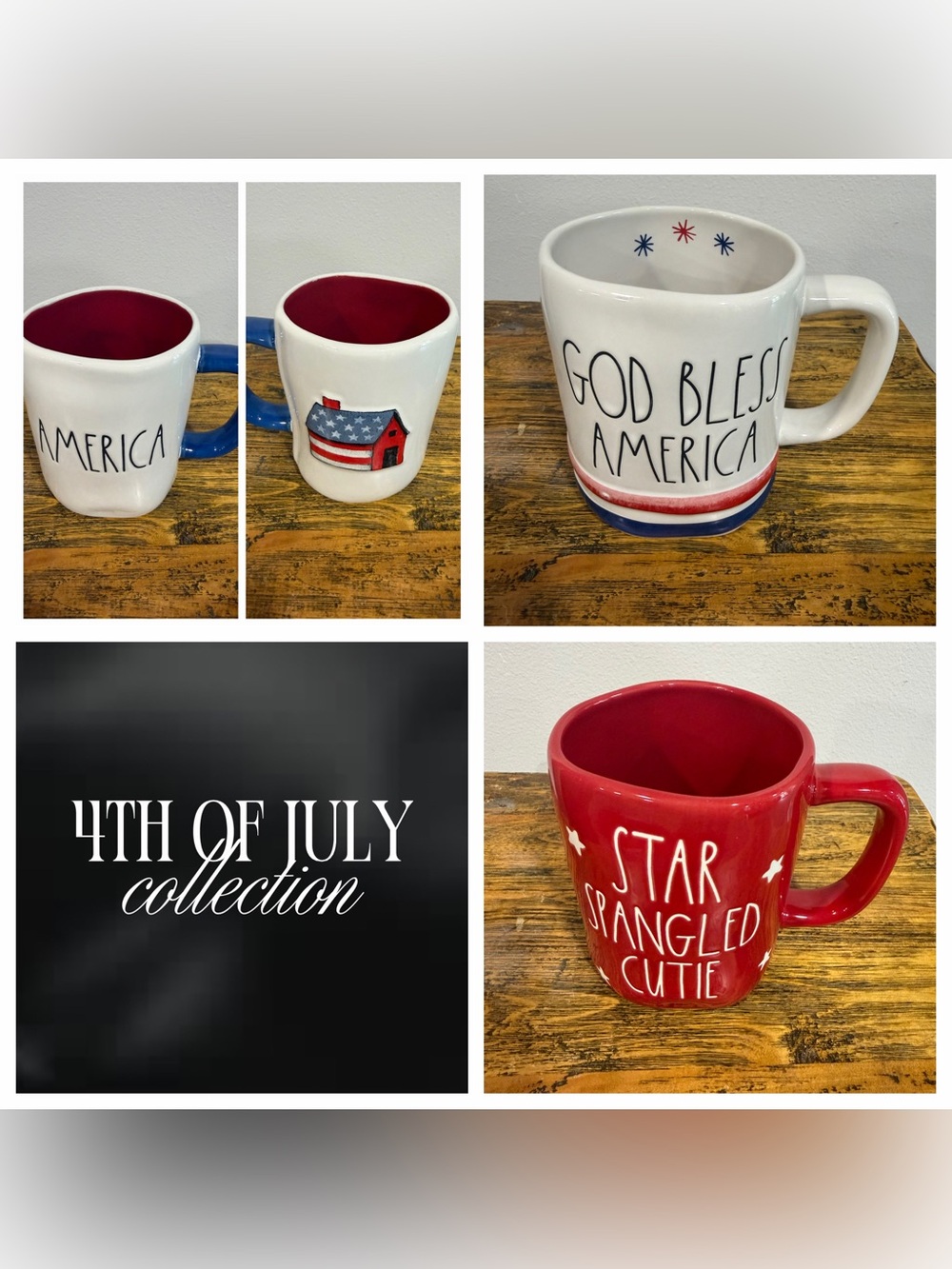 Rae Dunn 4th of July Collection